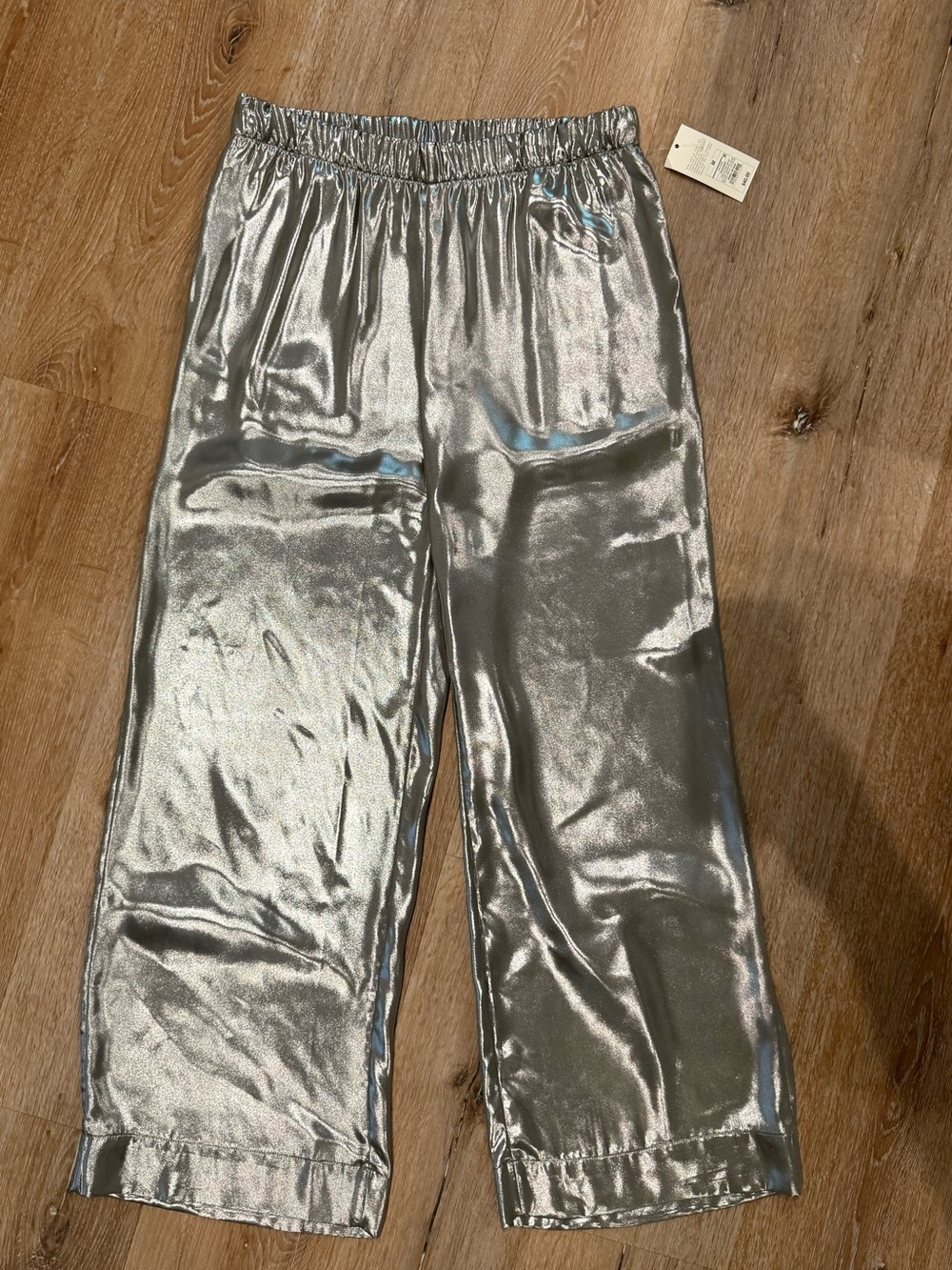 A new day metallic pants size medium new with tags